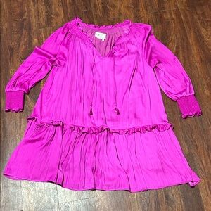 Anthropologie Fuchsia Kids Dress